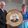 Gedächtnisscheibe gewonnen von Helga Mayr